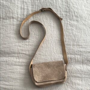 Beige Crossbody Bag